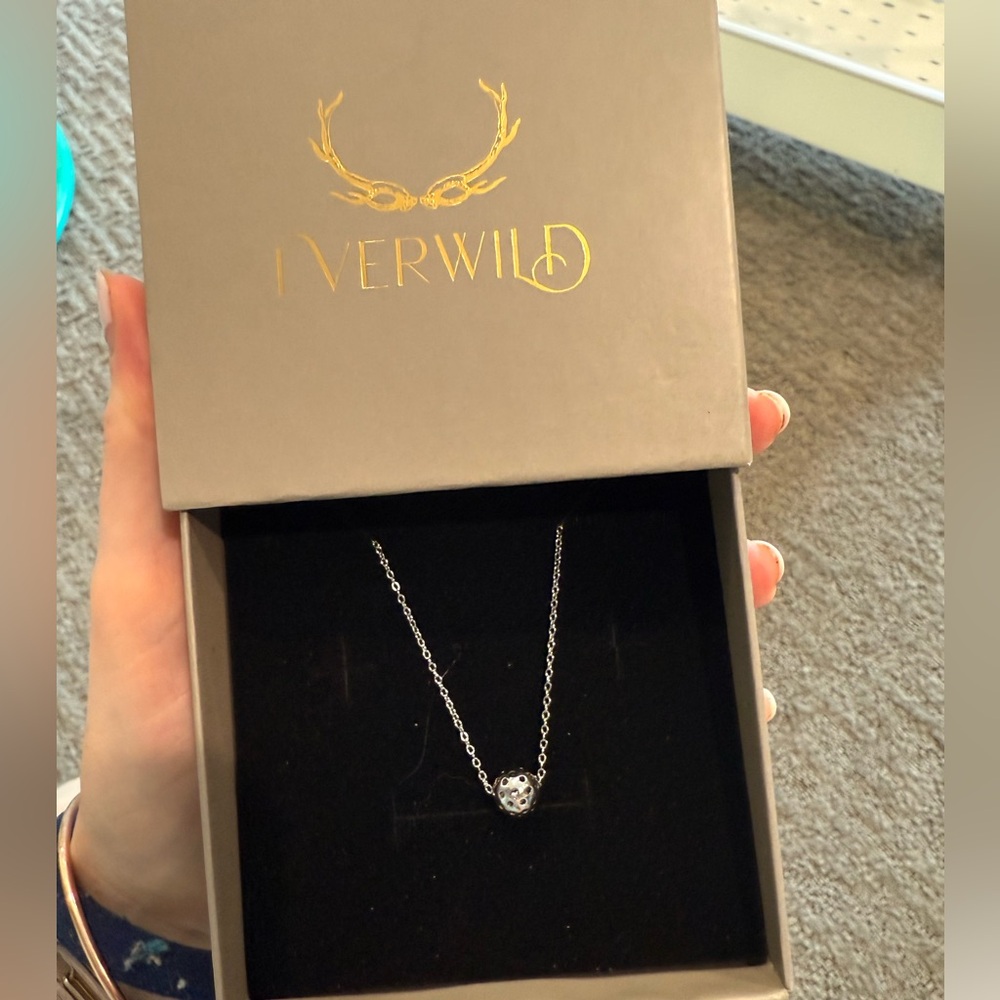 NWT Pickle Ball Necklace